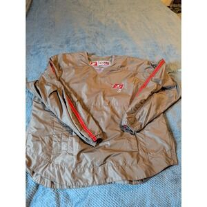 Vintage Y2K Nike Team NFL Pro Line Tampa Bay Bucs Pullover Jacket Size Medium
